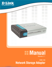D-Link DNS-120 - NAS Server - USB Product Manual