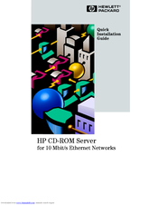 HP J3278B 7 Quick Installation Manual