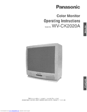 Panasonic WV-CK2020A - 20