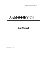 Asus AAM6010EV-T4 User Manual