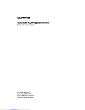 Compaq TaskSmart W2200 Maintenance And Service Manual