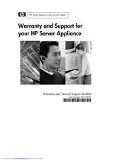 HP P4518A - Traffic Management Server Sa7150 Warranty And Support Information