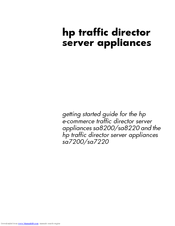 HP P4522A - Traffic Management Server Sa8220 Getting Started Manual