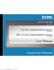 D-Link DCS-3411 User Manual
