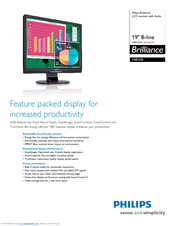 Philips 19B1AB Specifications