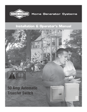Ge 50 AMP AUTOMATIC TRANSFER SWITCH Installation And Operator's Manual