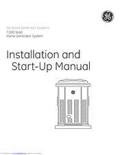 GE HGS Installation And Start-Up Manual