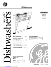 GE PDW7300GBB Owner's Manual