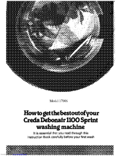 CREDA HB17006 Instruction Book