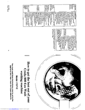 Creda HB17071E Instructions Manual