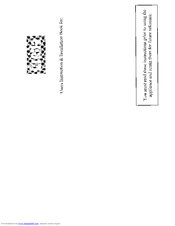 CREDA HB17908E Instruction And Installation Book