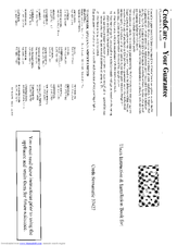 Creda HB37427 Instruction And Installation Book