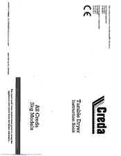 Creda HB373 Instruction Book