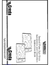 Creda HB42137 Installation And Operating Instructions Manual