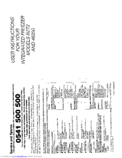 CREDA HB46350 User Instructions