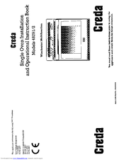 CREDA Wincester Multifunction 48291 Installation And Operating Instructions Manual