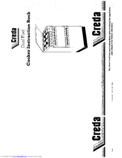 CREDA 48428 Instruction Book