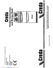CREDA HB48434 Instruction And Recipe Book