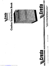 CREDA Concord 49421 Instruction Book