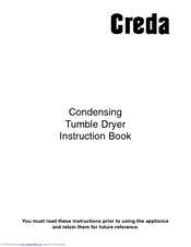 CREDA HBTCR13 Instruction Book