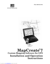 LEI accessories MAPCREATE 7 - ADDENDUM Installation And Operation Instructions Manual