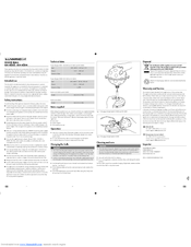 Livarno KH 4252-4254 DISCO BALL Operating Manual