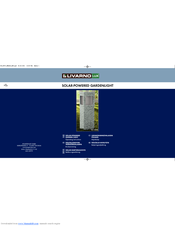 LIVARNO KH 4245 SOLAR-POWERED GARDEN LIGHT Operating Instructions Manual