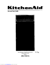 KitchenAid KEBS277SBL - 27 Inch Double Electric Wall Oven Use And Care Manual
