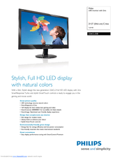 Philips 226CL2SB Specifications