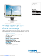 Philips Brilliance 235BL2CS Specifications