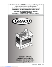 Graco 9C01SLL - Travel Lite Crib Sally Play Yards Owner's Manual