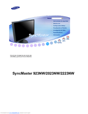 Samsung SyncMaster 2223NW Manual Del Usuario