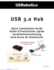 US ROBOTICS USB 3.0 HUB Manual