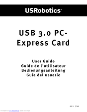 US Robotics 3.0 PC-EXPRESS User Manual