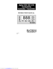 EUTECH INSTRUMENTS Alpha CON 100 CX Instruction Manual