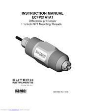 EUTECH INSTRUMENTS ALPHA PH DIFFERENTIAL PROBE Instruction Manual