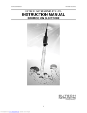EUTECH INSTRUMENTS BROMIDE EPOXY Instruction Manual