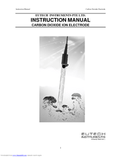 EUTECH INSTRUMENTS CARBON DIOXIDE GAS Instruction Manual