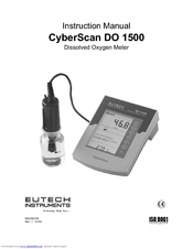 EUTECH INSTRUMENTS CYBERCOMM PRO FOR CYBERSCAN DO 1500 Instruction Manual