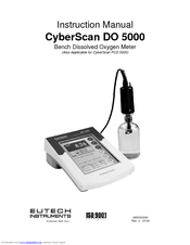 EUTECH INSTRUMENTS CyberScan DO 5000 Instruction Manual