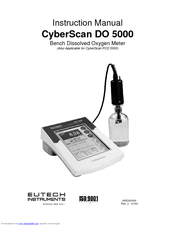 EUTECH INSTRUMENTS CYBERSCAN DO 5000 DO METER Instruction Manual