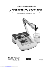 EUTECH INSTRUMENTS CYBERSCAN PC 5000 PHCONDUCTIVITY METER Instruction Manual