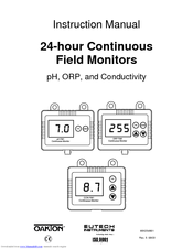 EUTECH INSTRUMENTS FIELD PHORPCONDUCTIVITY MONITORS Instruction Manual