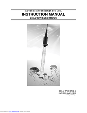 EUTECH INSTRUMENTS LEAD EPOXY Instruction Manual