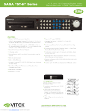 VITEK SAGA VT-ST440H Datasheet