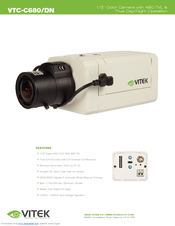 VITEK VTC-C680/DN Datasheet