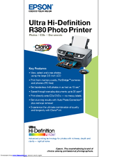 Epson C11C658011 Brochure