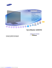 samsung syncmaster 2280hd