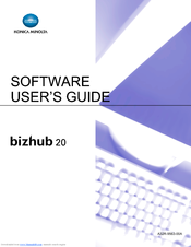 Konica Minolta bizhub 20 Software User's Manual