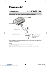 Panasonic KX-PX20M - Photo Printer - 20 Sheets Guía Rápida